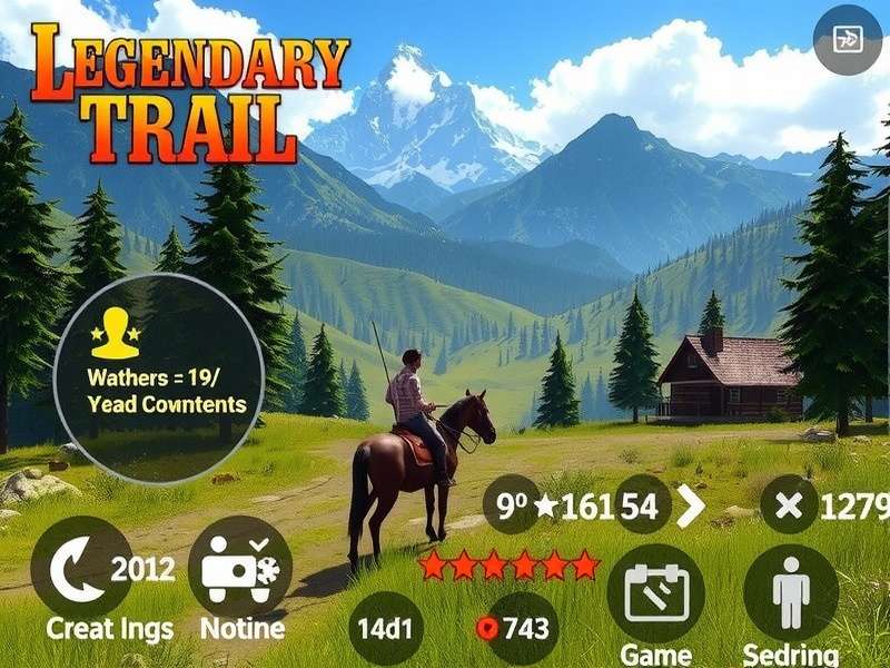 Legendary Trail Game Screenshot